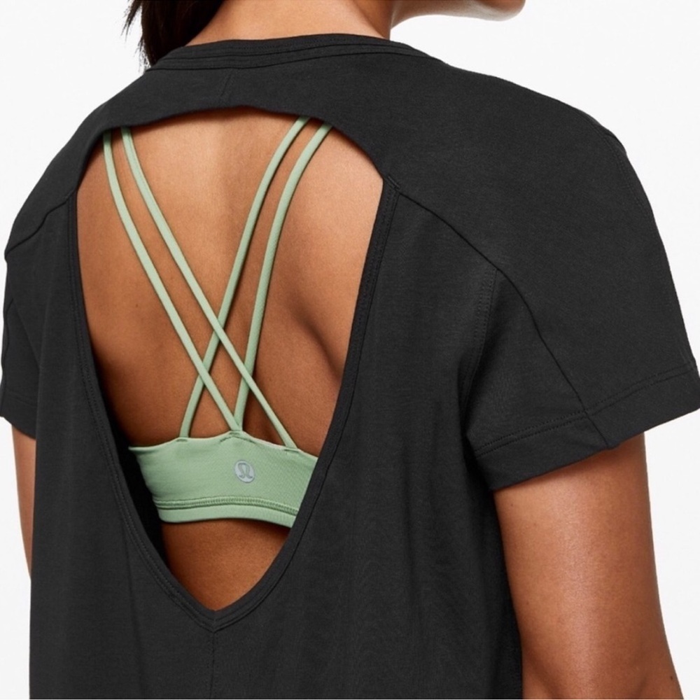Lululemon Day Tripper Dress Black 12 NWT - Picture 4 of 7
